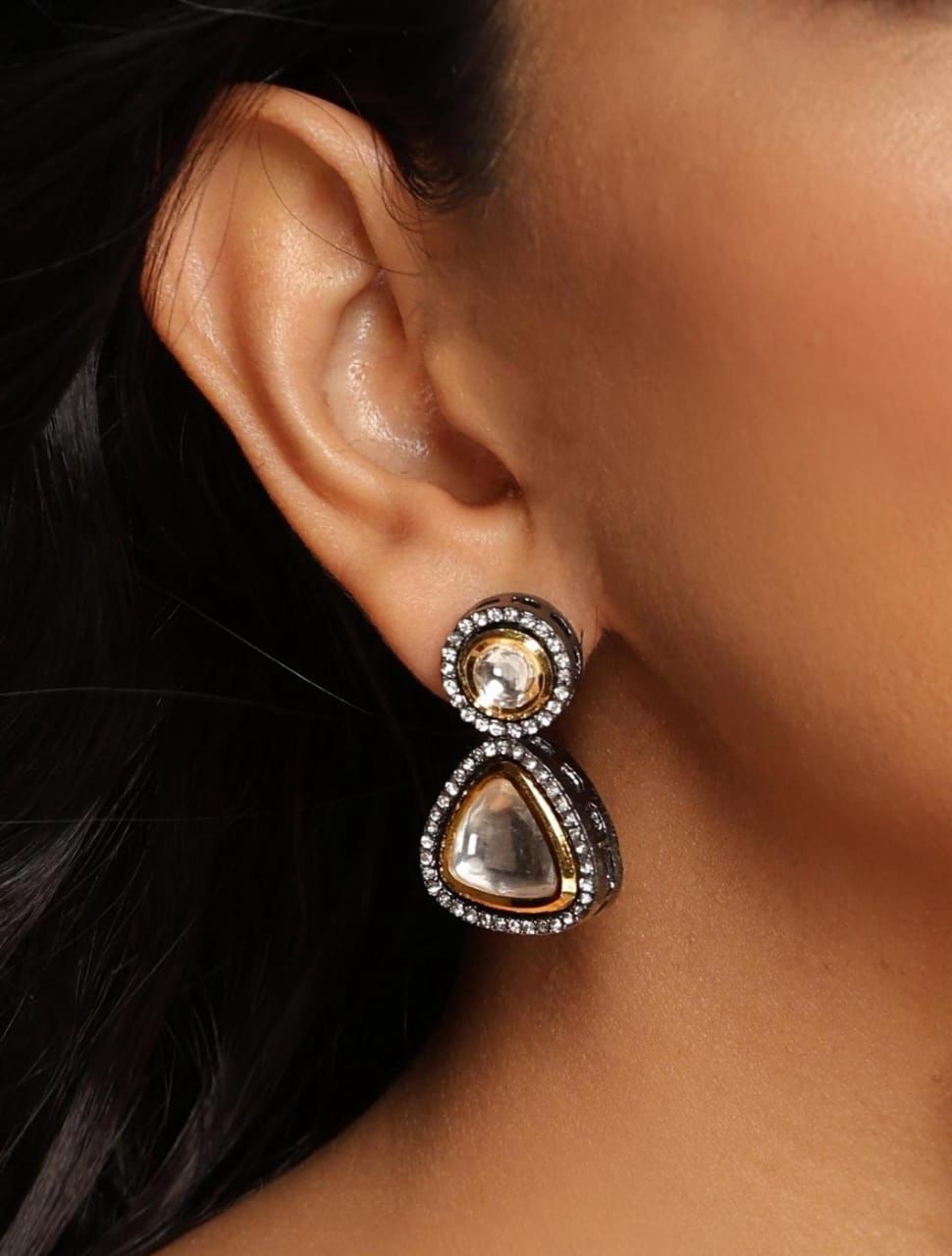 Apachi Kundan Earrings