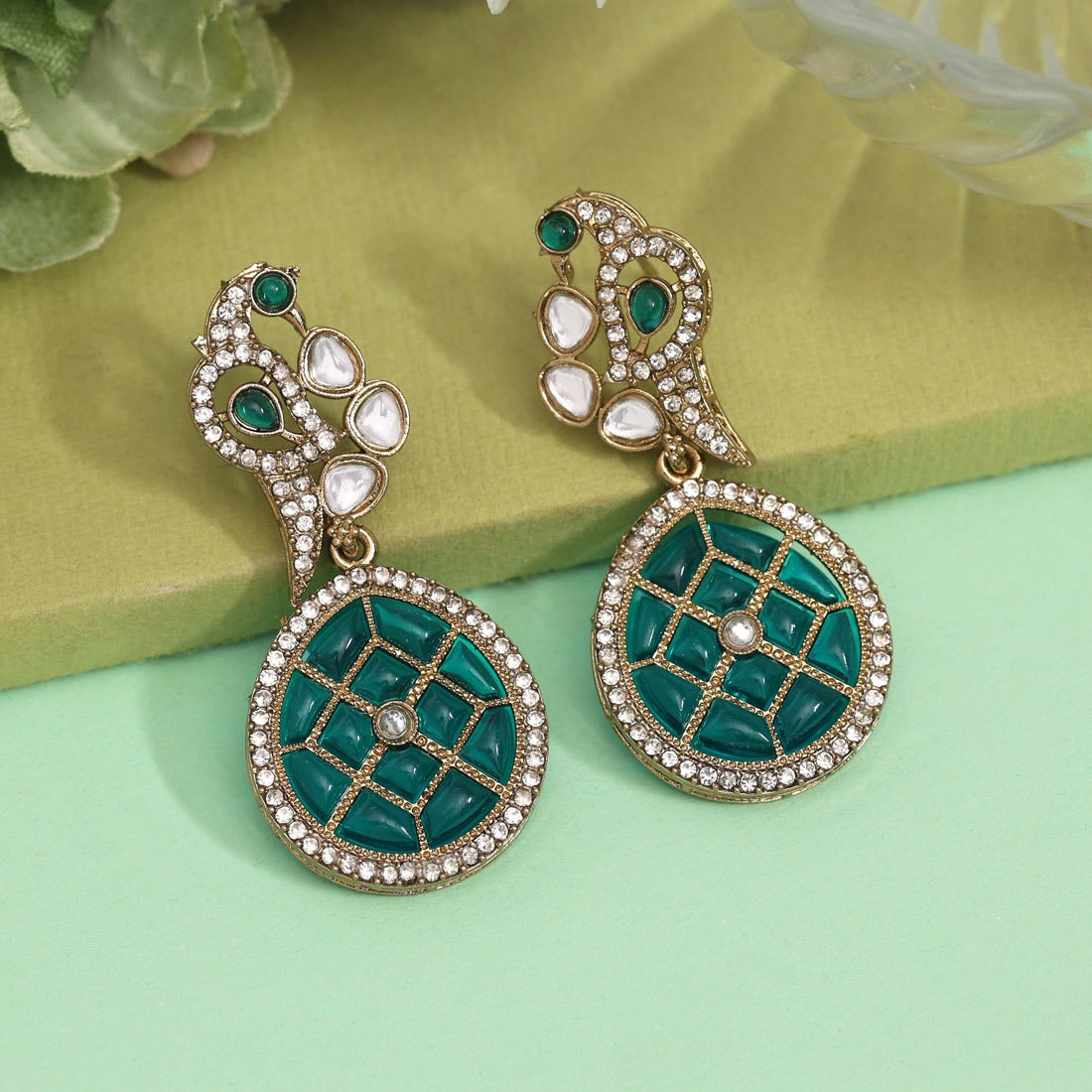 Kundan Stone Earrings