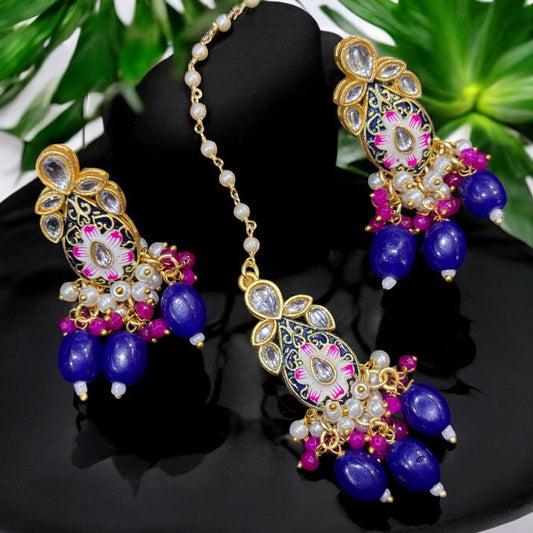 Meenakari Necklace Set